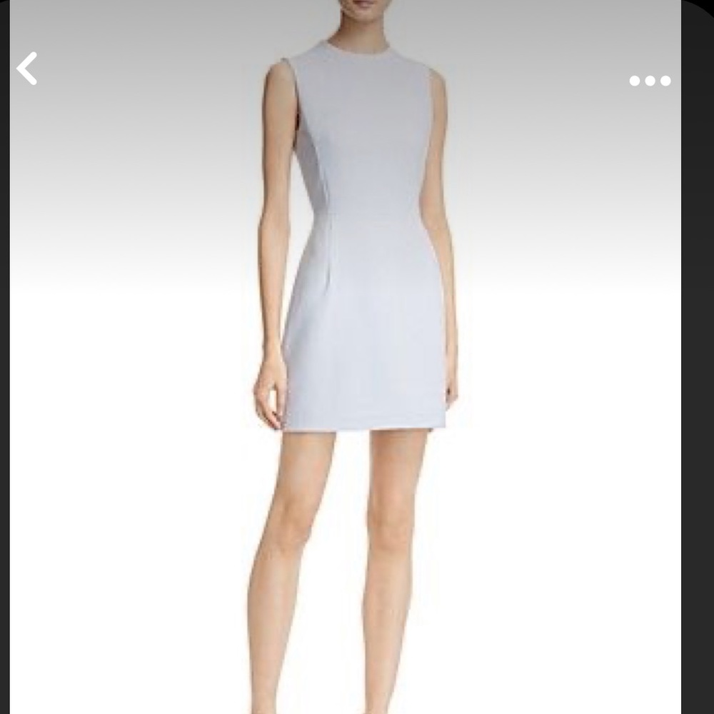 FCUK French connection baby blue dress size 12 - Picture 2 of 7
